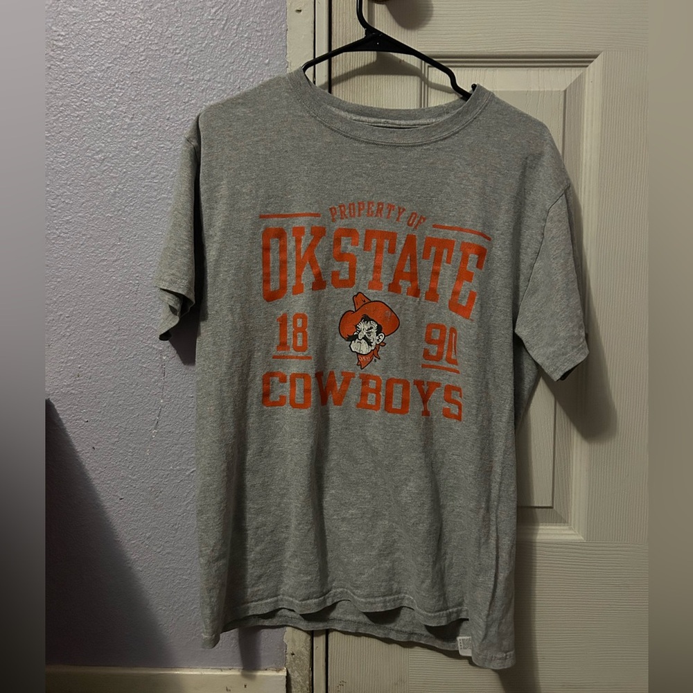 Gray OSU Cowboys T-Shirt